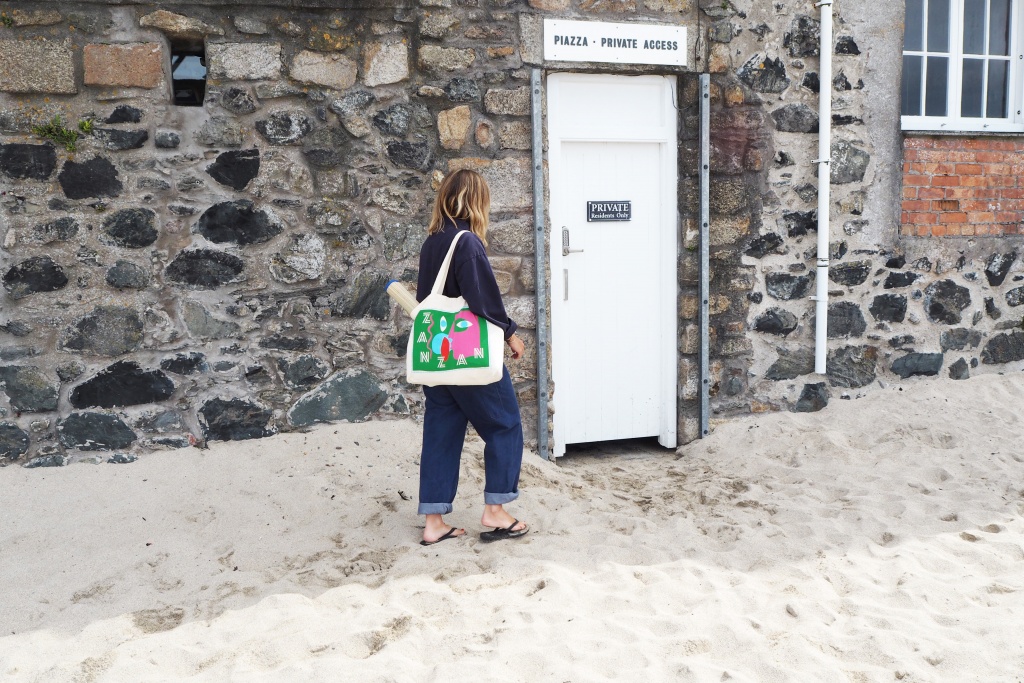 Direct access to Porthmeor Beach from Beachspoke's Coxswain's Cottage in St Ives, Cornwall